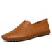 Frühling und Sommer Große Größe Heißer Verkauf Slip-On Britischen Stil Herren Leder Schuhe_voghion.com