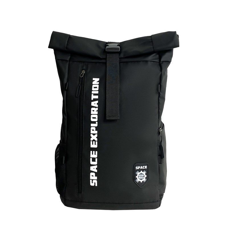 Ryggsäck med exklusiv känsla, ny trendig och cool semesterryggsäck med rulltäcke och vattentät fritidsryggsäck._voghion.com