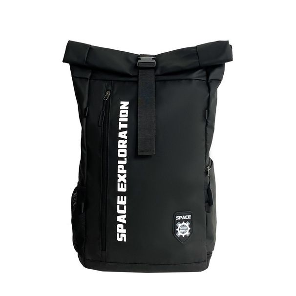 Ryggsäck med exklusiv känsla, ny trendig och cool semesterryggsäck med rulltäcke och vattentät fritidsryggsäck._voghion.com