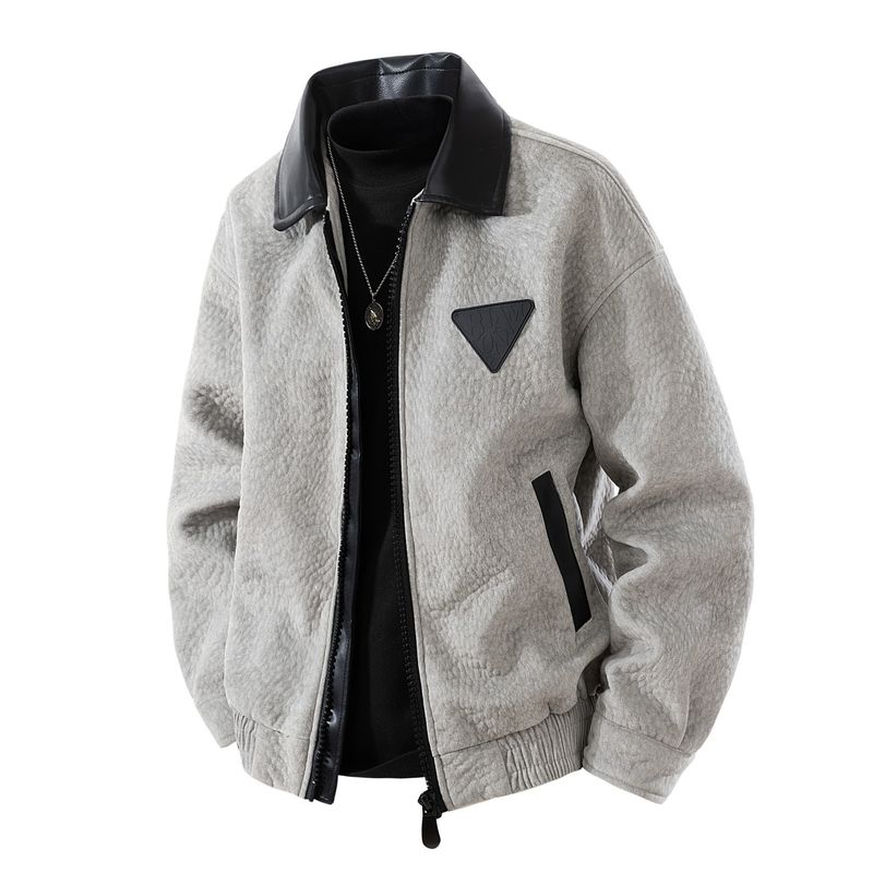 Herrenbekleidung Jacke High End Modische Süße Coole Kurze Jacke Motorradbekleidung_voghion.com