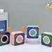 New X-19 transparent   Bluetooth subwoofer outdoor portable handheld cool color light mini speaker_voghion.com