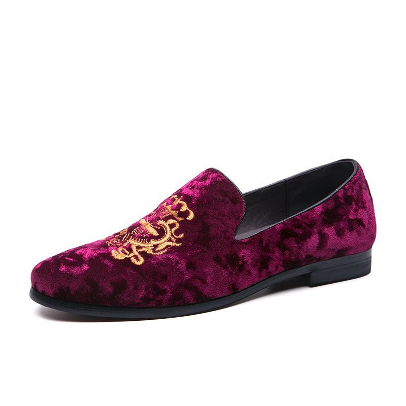 Autumn and winter new fashion trendy casual men's driving slip-on lazy peas shoes for men_voghion.com