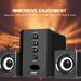 SADA D-202 /D-207 USB Wired Combination Comuter Seakers Bass Stereo Music Player Subwoofer Sound Box For Deskto_voghion.com