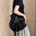 Korean Niche Design Multifunctional Glossy Backpack Lightweight Drawstring Women's Backpack 2025 Spring And Summer New Fashion Versatile_voghion.com