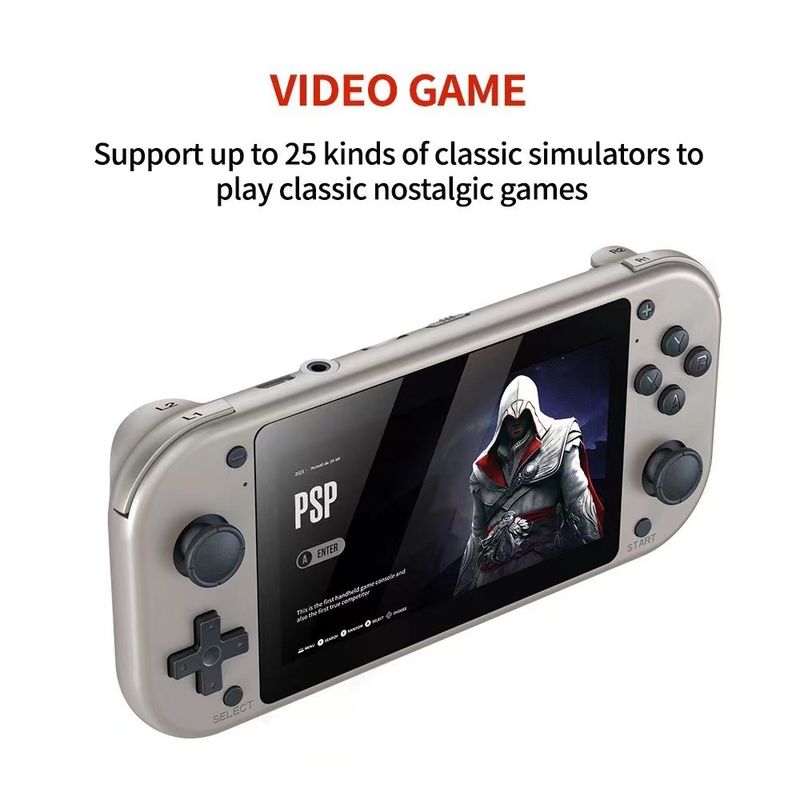 M17 Handheld Game Conle 64G 128G Open Source Linux System 4.3inch Screen Portable Pocket Video Player Retro Gaming_voghion.com