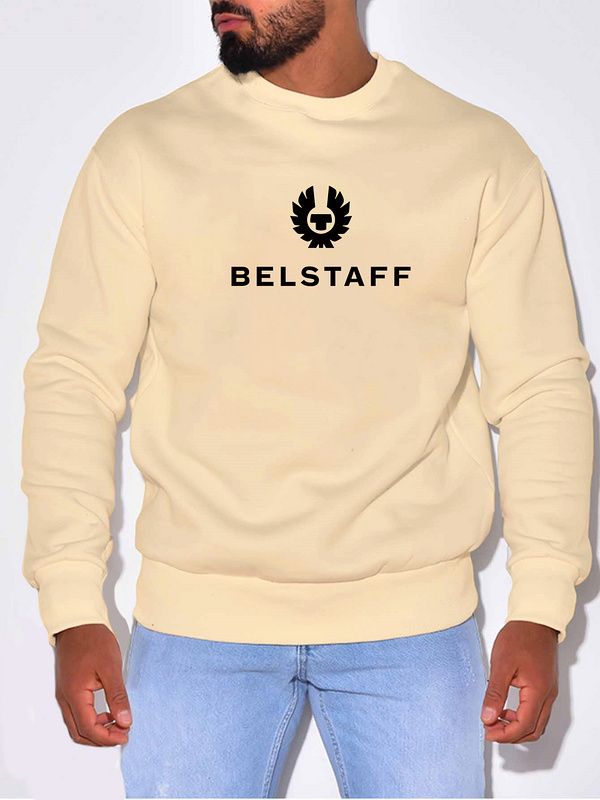 Svetr Pánské Podzim Jaro Zima Nové Volné Elastické Výstřih Neformální Pulovr Potisk Tričko s dlouhým rukávem Pánské Spodní díl Top Muži_voghion.com