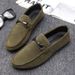 SHLIANG Nya skor för män Casual läderskor Slip-On Bekväma körskor Loafers Herr Zapatos Para Hombre Zapatos Casuales Y0159_voghion.com