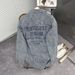 Men's Clothing Bird House Element Spring New Jacquard Denim Shirt Casual Loose Denim Shirt Jacket Men_voghion.com