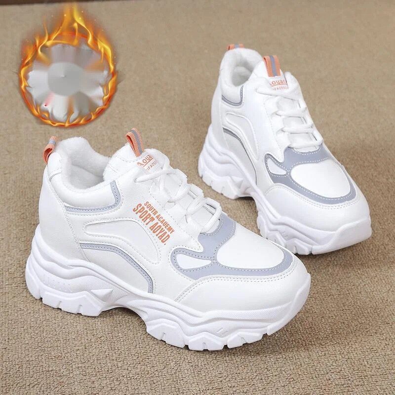 Dam löparskor Mesh Arch Support Skor Basketskor Casual Skor Sneakers_voghion.com