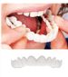 Silikonska simulacija zobnih naramnic Zobna proteza Udobno prileganje zob Kozmetični furnir Ena velikost za vse_voghion.com