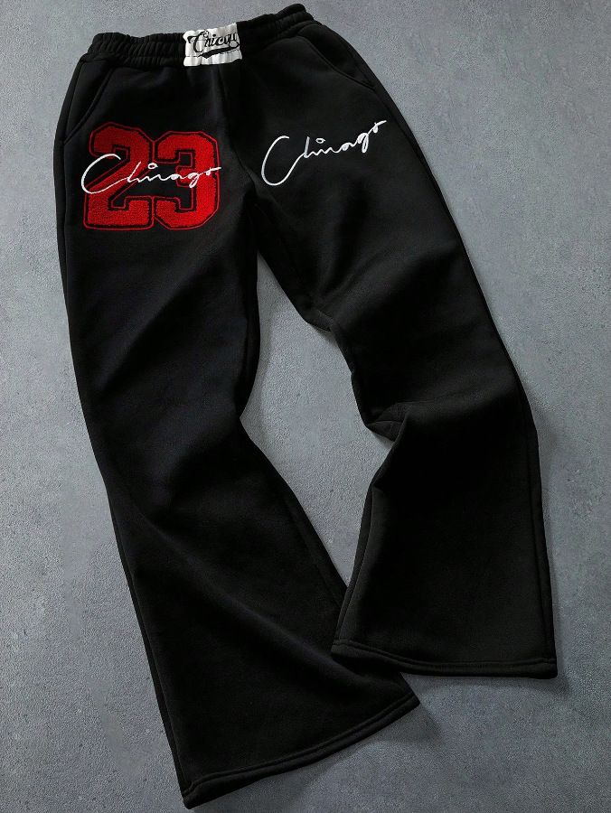 Streetwear Y2K Ästhetische Baggy Pants für Männer & Frauen – Hip-Hop Loose Fit mit Print – Unisex High Waist Freizeithose_voghion.com