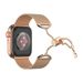 Gjelder for Apple Watch9 Apple-rem i rustfritt stål iwatch8 Milanese metalljusteringskjede 1-7 generasjoner universal_voghion.com