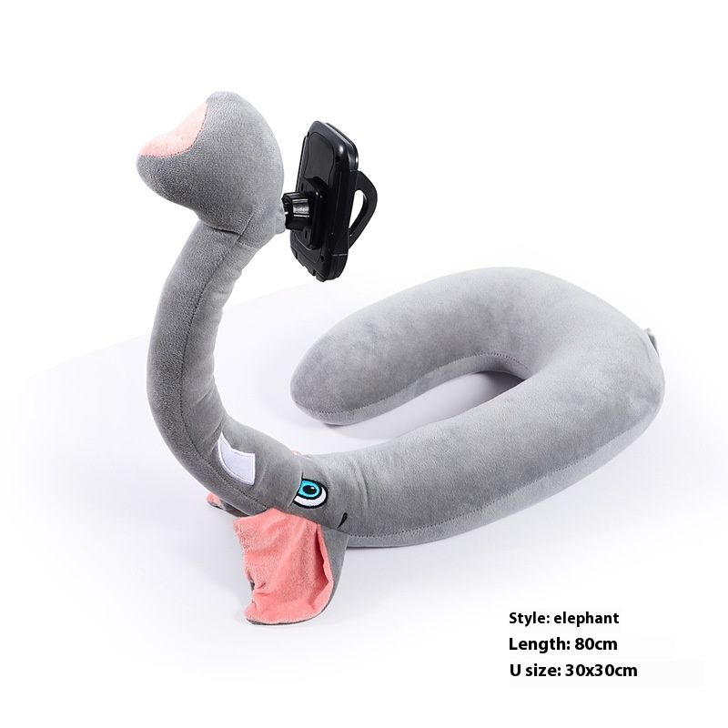 New Lazy Man Divine Tool U-shaped Mobile Phone Holder Cervical Multifunctional Hanging Bracket Bedhead Neck Protection_voghion.com