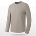 Men's Winter Performance Long Sleeve T-Shirt – High-Stretch & Warm Stand Collar Running & Hiking Top (Black, Dark Gray, Khaki, EU Sizing M-5XL)_voghion.com