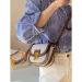 2025 New Small Style Contrast Hot Panel Canvas Retro One Shoulder Crossbody Saddle Bag_voghion.com