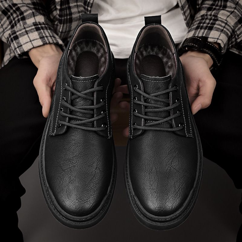 Quality Handmade For Men, Cowhide Business Work Formal Style Dad Shoes, Genuine Leather Soft Shoes Factory Direct_voghion.com