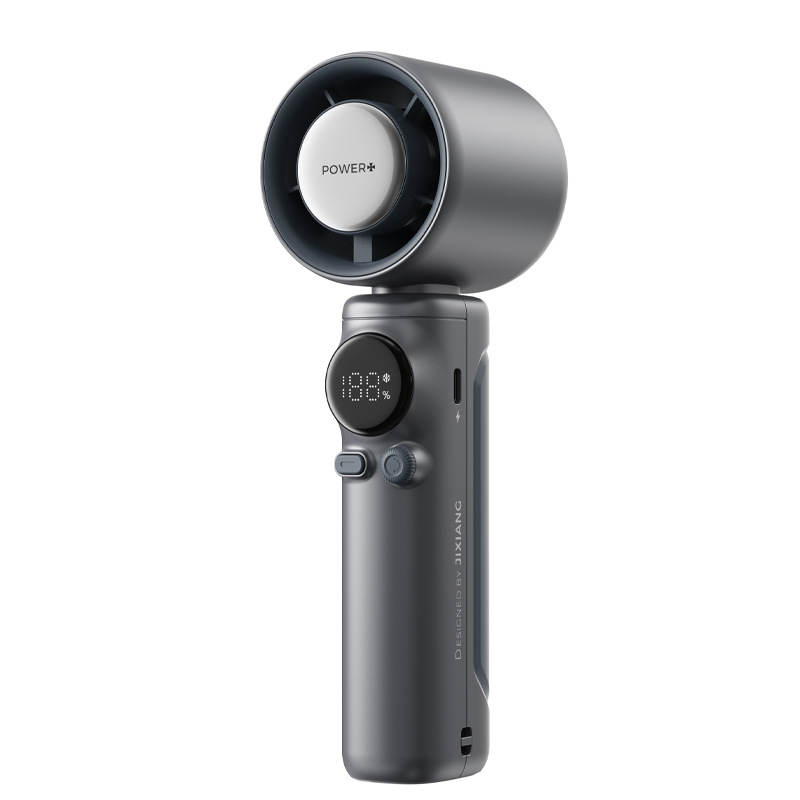 1-100 Speed Handheld Fan - 4000mAh 15H Turbo Cooler_voghion.com