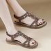 W676-1 New Summer 2025 Bomi Xian Rhinestone Comfortable Casual Beach Flat Sandals For Women_voghion.com