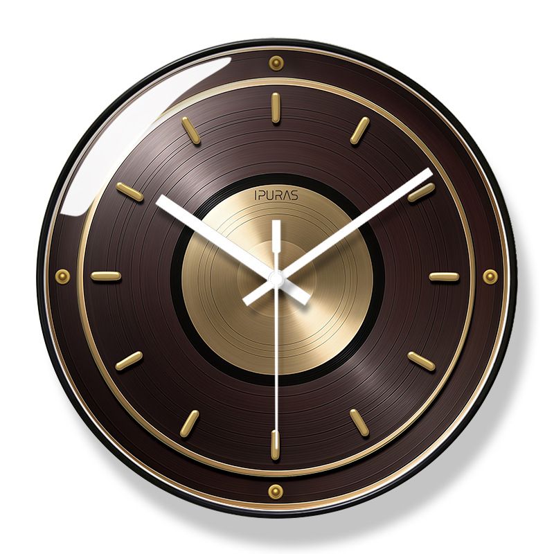 Yipula 7076 Creative Light Luxury For Living Room Home Use Fashionable Elegant Silent Modern Simple Wall Clock_voghion.com