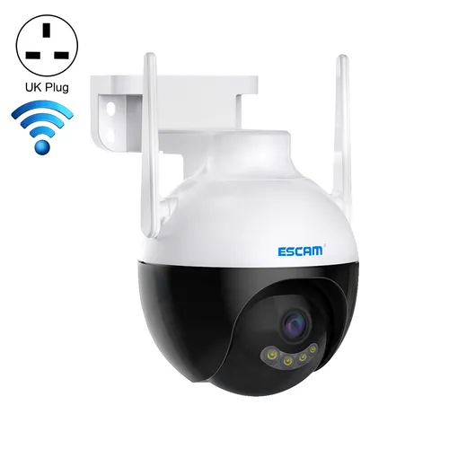 Telecamera IP WiFi intelligente QF300 da 4 MP con supporto rilevamento umanoide AI/tracciamento automatico/archiviazione cloud/visione notturna vocale bidirezionale, tipo di spina: spina UE_voghion.com