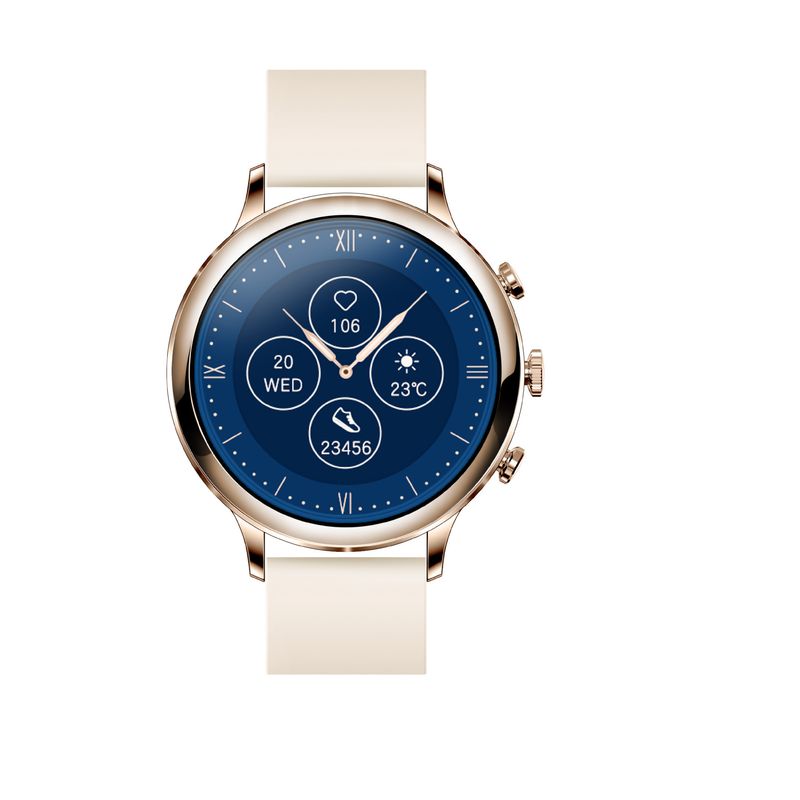 V61 Female Smart Watch Heart Rate Blood Pressure Sleep Monitoring Step Counting 1.39 'Inch Call Bracelet_voghion.com