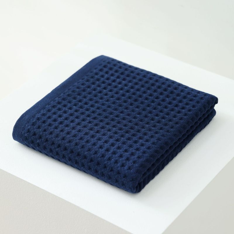 Waffle Weave 100% Cotton Bath Towel - Class A Certified Soft & Quick-Drying 70x140cm_voghion.com