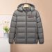 Men's Clothing Fashion Outdoor Cotton Padded Jackets For Men And Women, Youth Winter Long Stripe Logo Cotton Jackets, Warm Puffer Jackets_voghion.com