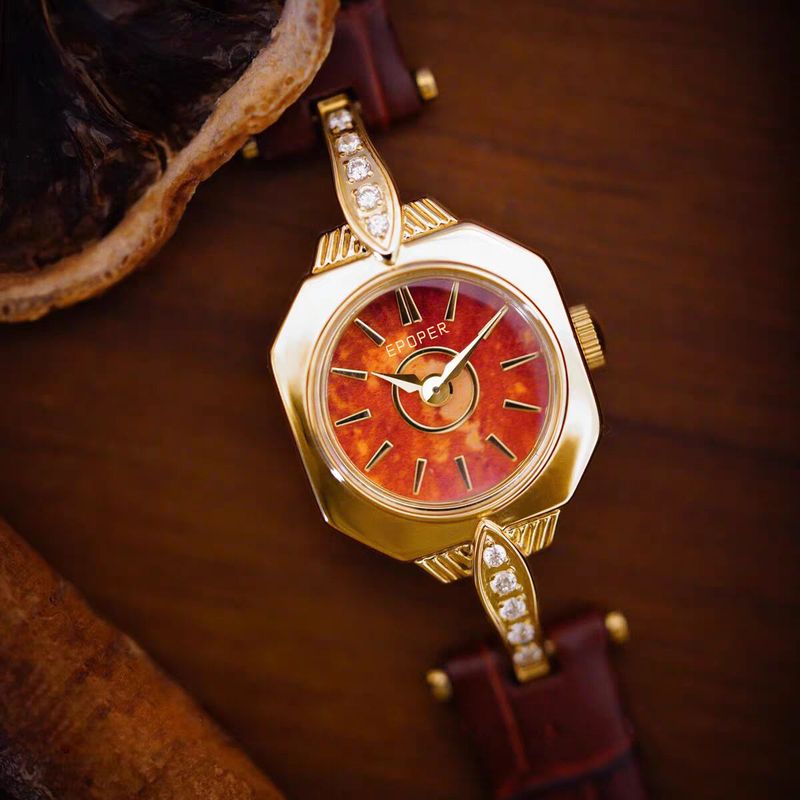 Dameshorloges Eenvoudig Driedimensionale Schaal Waterdicht Dames Quartz Horloge Klassiek Mode Temperament Casual Retro Persoonlijkheid Horloge_voghion.com