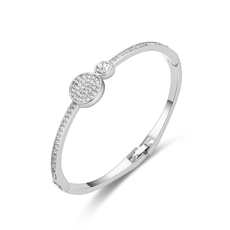 Fashion Versatile Open Bracelet Korean Style Niche Starry Sky Inlaid Dia Bangle Jewelry_voghion.com