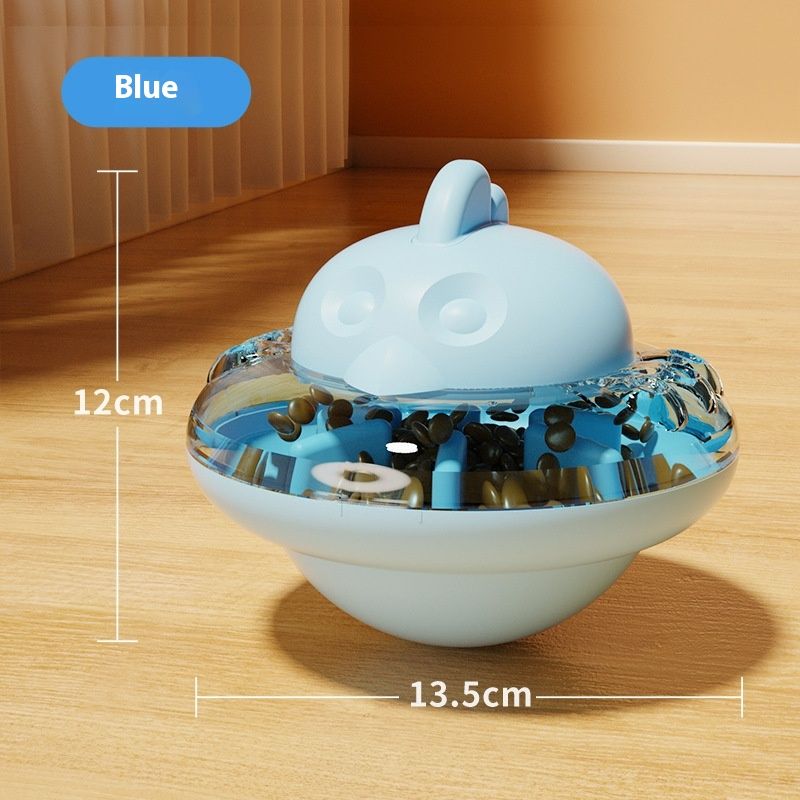 Tumbler, Leaking Ball, Self Relaxation, UFO, Cat and Dog Toys, Durable Bite, Slow Food Utensils, Pet Supplies_voghion.com