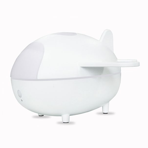 Airplane-Shaped USB Humidifier With Remote Control – Ultrasonic Aroma Diffuser & Night Light For Home, Office, Nursery_voghion.com