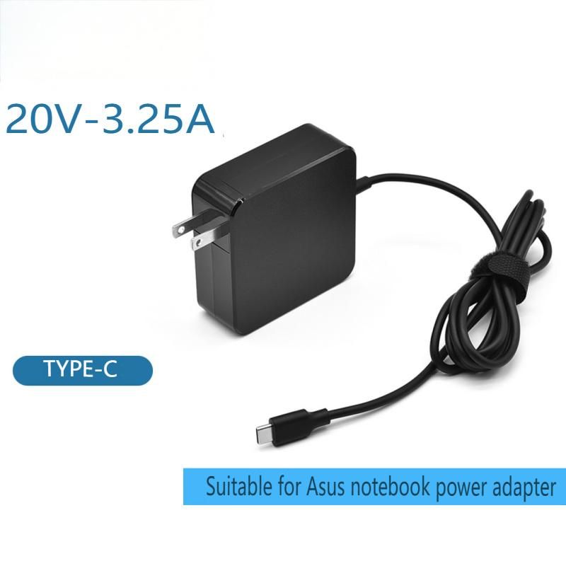 ​65W USB-C PD Fast Charger Suitable For ASUS Laptops - 20V 3.25A Power Adapter​_voghion.com