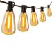 ST38 Wasserdichte Lichterketten für den Außenbereich, IP65, 15 m/30 m Kupferdraht, Lichterkette für Garten, Hochzeit, Camping, Terrasse_voghion.com