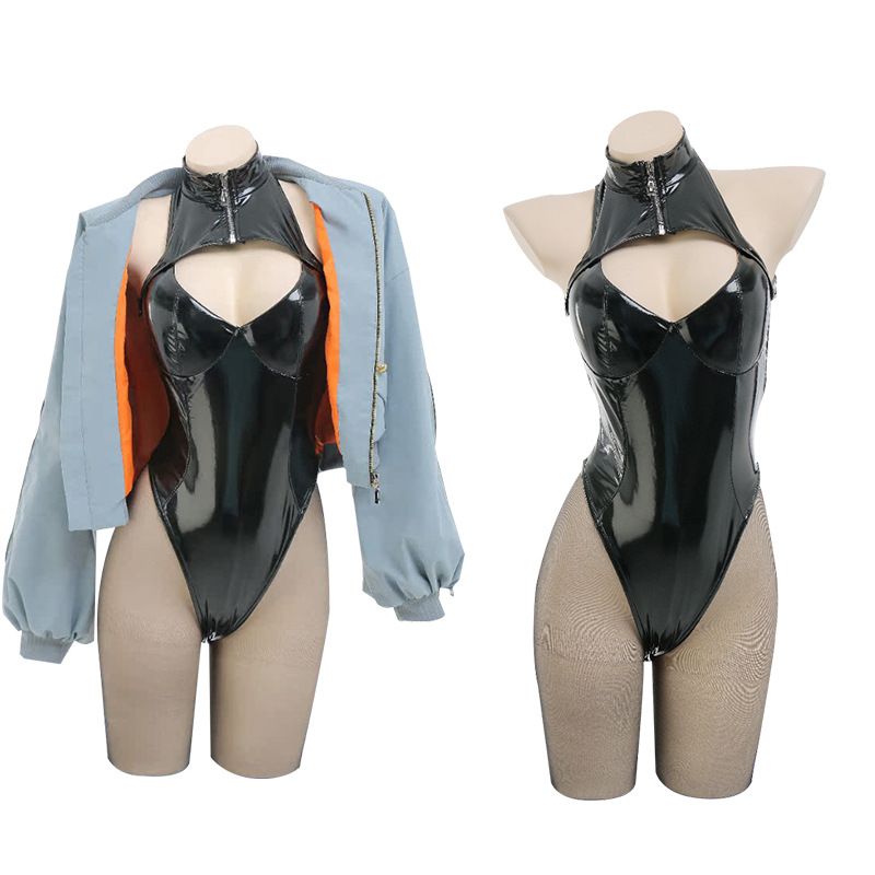 Luna Figure Same Style Cosplay Personality Top Game Anime Costume Jacket Daily Wear Set_voghion.com