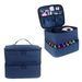 Organizer per smalto a doppio strato - Custodia portatile per 30 flaconi (borsa per il trucco compatta e adatta ai viaggi)_voghion.com