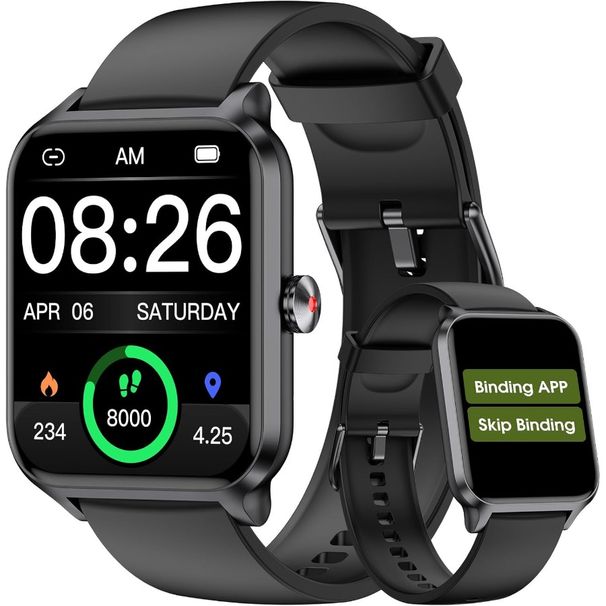 Smart Watch No App Phone Required42mm Smartwatch For Women Men Fitness Tracker Watch With Heart Rate Monitor Sleep Tracker Pedo_voghion.com