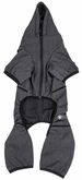 Pet Life Active 'Pawsterity' Heathered Performance 4-Way Stretch Two-Toned Full Bodied Hoodie_voghion.com