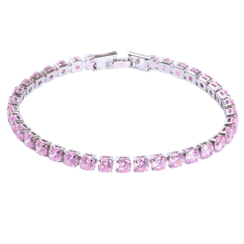 Yamaleri šikk käevõru Rhinestone peen peen mitmevärviline sädelev kleit Meeldiv tennisekäevõru naiste randmeehted naistele_voghion.com