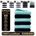 Confezione da 6 asciugamani in cotone premium - Set di asciugamani da bagno morbidi e assorbenti in 100% puro cotone_voghion.com