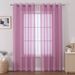 Transparente Voile-Vorhänge – halbtransparente Fenstervorhänge für Wohnzimmer und Schlafzimmer (lichtfilternd, weich fließend, verschiedene Größen und Farben, pflegeleicht)_voghion.com
