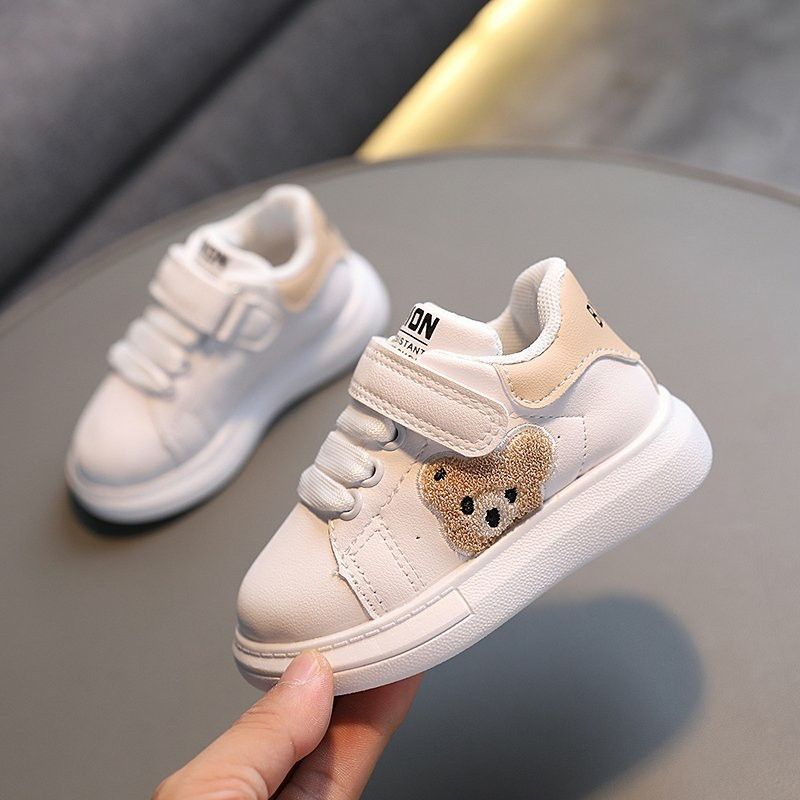 Spring And Autumn Children's Sports Shoes, White Shoes, Boys And Girls Children's Casual Shoes, Waterproof Baby Shoes, 1 6 Years Old Running Shoes_voghion.com