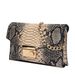 Borse da donna Borsa retrò sottobraccio Nuova borsa a tracolla semplice da donna Borsa a tracolla con patta a catena Modello serpente Borsa a sella_voghion.com