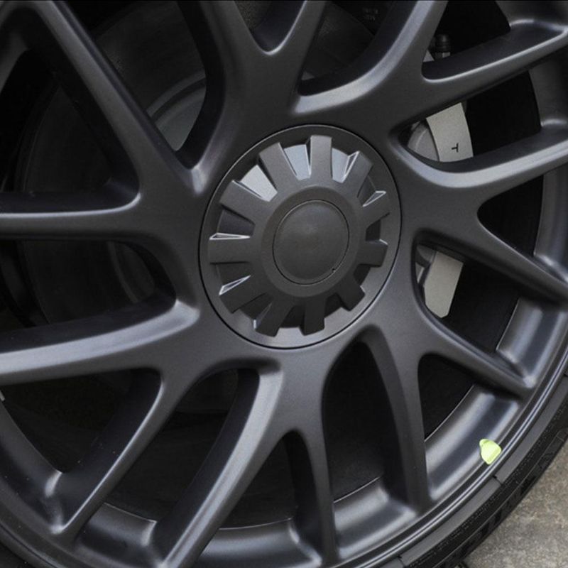 Convient pour le modèle 3 amélioré Tesla, couvercle de protection du moyeu de roue central, capuchon à vis de 18 pouces, accessoire de modification_voghion.com