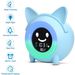 Kids Child Alarm Clock Sleep Trainer Clock 5 Color Night Light Digital Wake Up Cute Clock with Temperature NAP Timer for Bedroom_voghion.com
