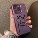 Grappige lijntekening telefoonhoesje voor iPhone 15 Pro Max 14 13 12 11 Pro Max 7 8 14 15 Plus SE 2 X XS Max XR Plating Matte Hard Cover_voghion.com