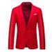 CT 2025 Autumn New Men's Solid Color One-Button Blazer Plus Size Fashion Slim Fit Suit Jacket For Men_voghion.com