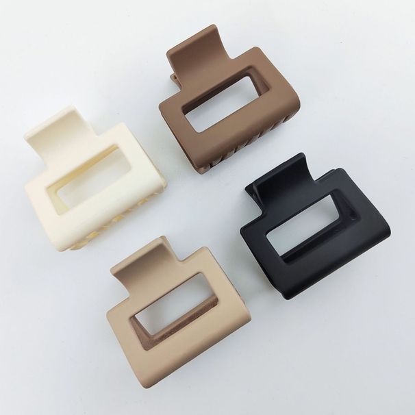 Klassisches Basic Haarspangen-Set – Große matte Haifisch-Clips für stylische Hochsteckfrisuren – Elegante minimalistische Farbkollektion_voghion.com