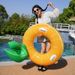 Schwimmring für Erwachsene mit Wassermelonenrücken, großer Obst-Schwimmring, Schwimmreihe, verdickter Schwimmring für Liegestühle mit Griffen_voghion.com
