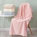 Coral velvet striped bath towel, pineapple grid quick drying towel, bath towel, small vertical strip, thickened water_voghion.com