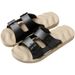 Unbeatable Quality Slippers For Men, Summer Outdoor Wear, Fashionable Casual Trend, Men's One Line Mop, Home Use, Anti Slip Massage, Plus_voghion.com